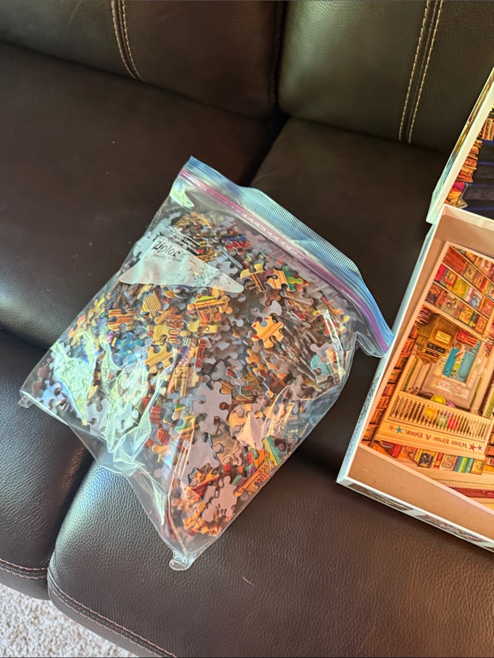 White Mountain Aimee Stewart Readers Paradise. 1000 pieces. Has poster - Picture 4 of 4